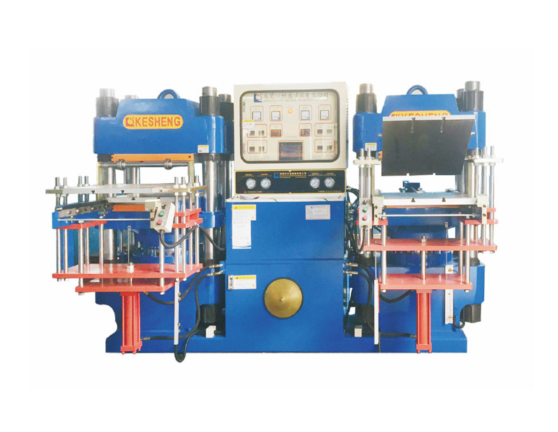高精密度雙油泵全自動前頂2RT開模油壓成型機(jī)